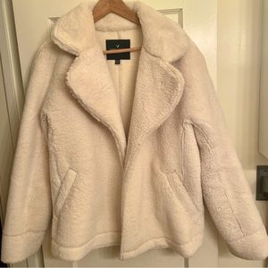 American Eagle Faux-Fur Coat - Soft and Beautiful!